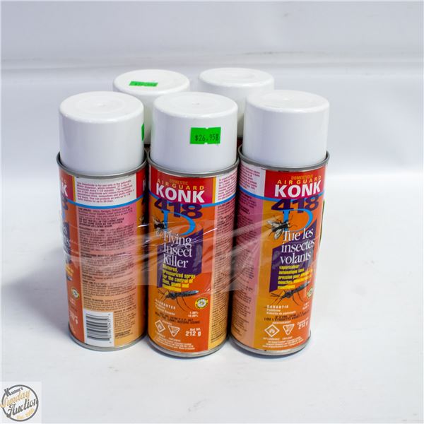 5PK KONK AIR GUARD 418 FLYING INSECT
