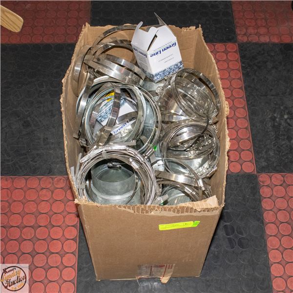 ASSORTED GEAR CLAMPS SMALL + LARGE