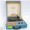 Image 1 : CORANADO SWINGER 1 PORTABLE TURN TABLE WORKING