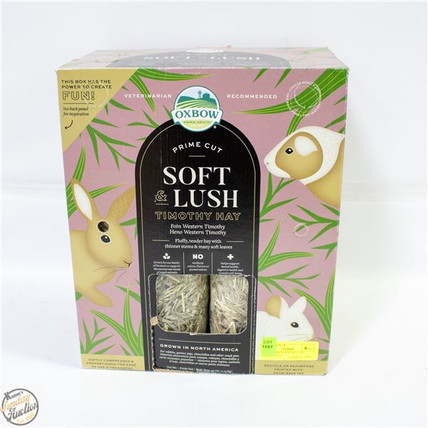 1.13KG OXBOW SOFT & LUSH TIMOTHY HAY