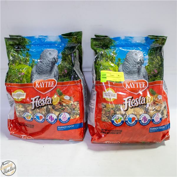 2X4.5LB KAYTEE FIESTA PARROT FOOD