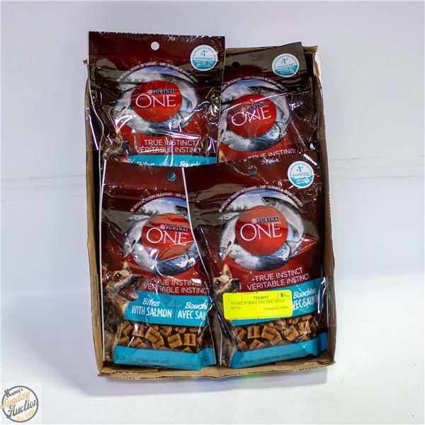 4X198G PURINA ONE DOG BITES WITH