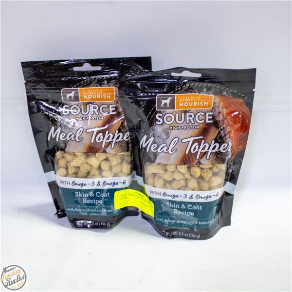 2X156G SIMPLY NOURISH DOG FOOD TOPPER