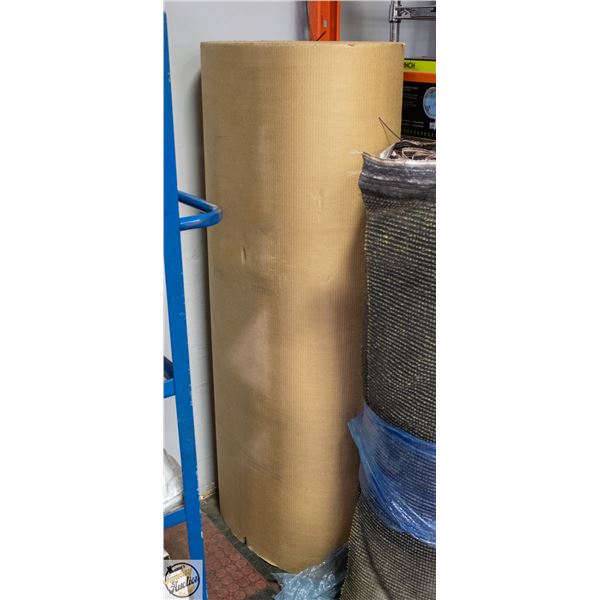 ROLL OF CORRUGATED CARDBOARD W-60"/UNKNOWN LENGTH