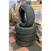 Image 1 : *BAILIFF SEIZED* SET OF 4 TRUCK TIRES LOW TREAD