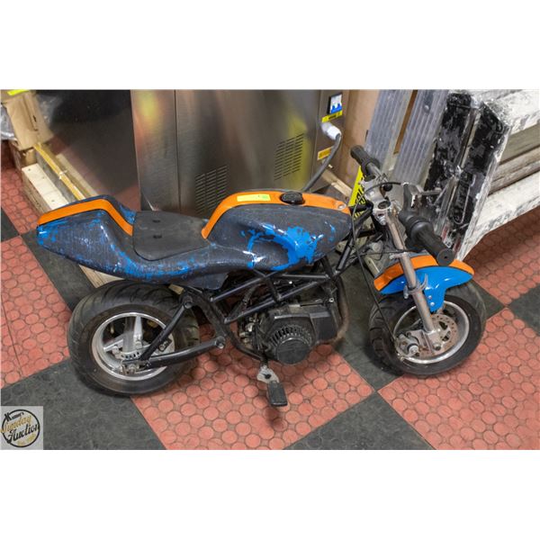 ESTATE GAS MINI POCKET BIKE - MISSING CRITICAL PCS