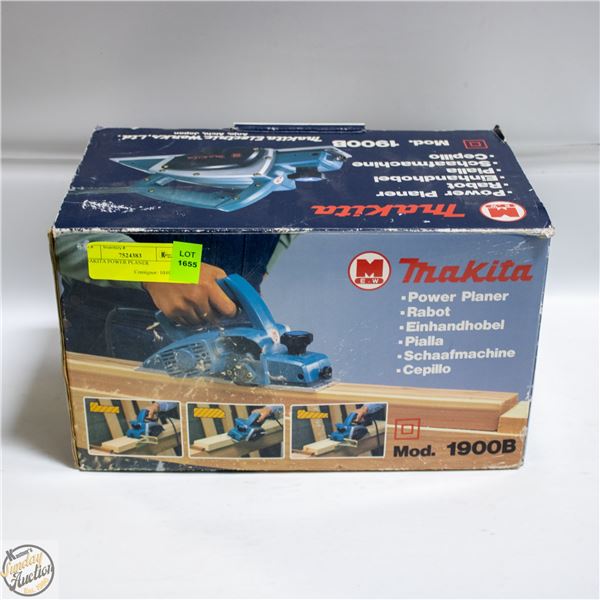MAKITA POWER PLANER MOD. 1900B