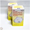 Image 1 : 24 PACKS N95 PARTICULATE RESPIRATORS