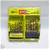 Image 1 : NEW RYOBI 32 PC TITANIUM DRILL BITS
