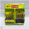 Image 1 : NEW RYOBI 32 PC TITANIUM DRILL BITS