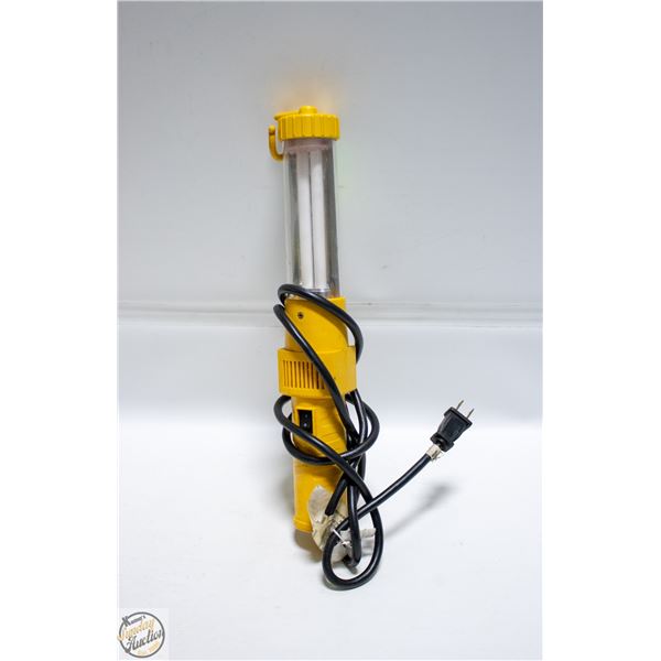 YELLOW 120 VOLT WORK LAMP