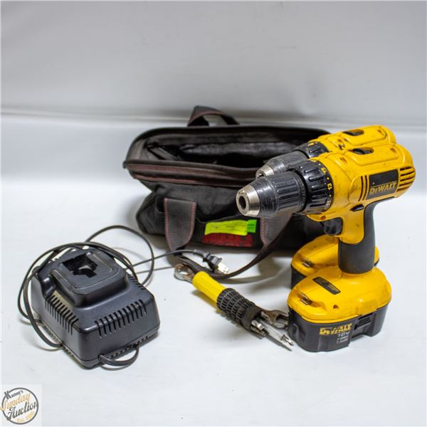 2 DEWALT DRILLS (USED)-18V DC759 & 18V XRP DC970