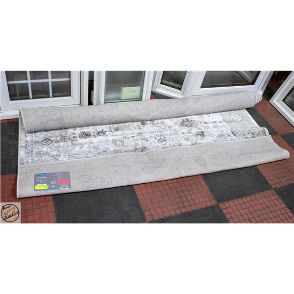 NEW DIVINA AREA RUG 6'6" X 9', 100% POLYESTER