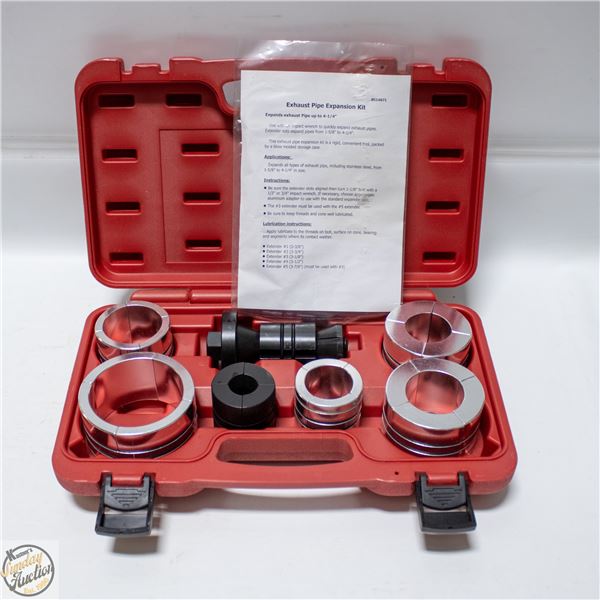 RED CASED EXHAUST PIPE EXPANSION KIT