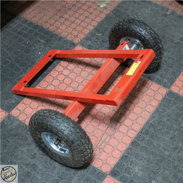 ATV TREE LOG BACK SUPPORT. 300 LBS CAPACITY