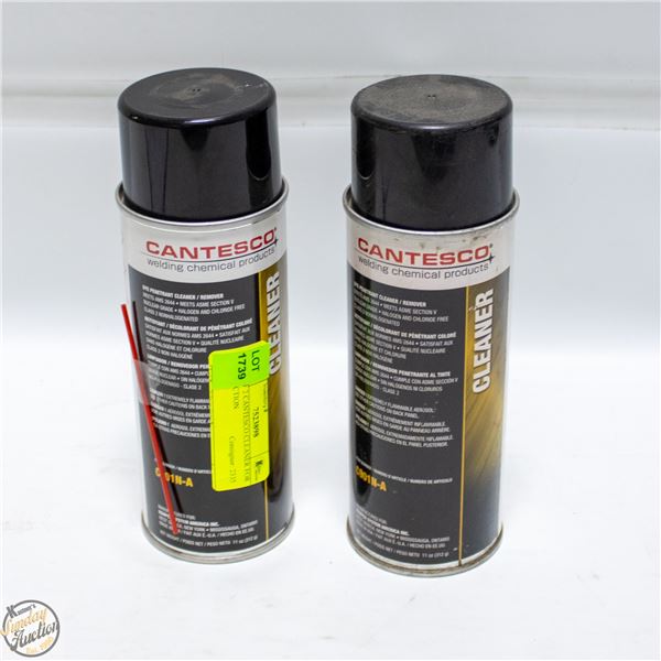 SET OF 2 CANTESCO CLEANER FOR INSPECTION