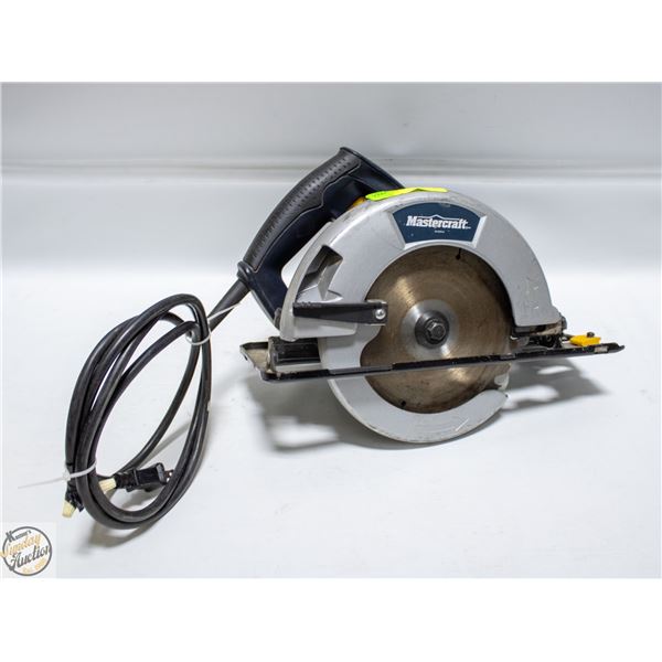 MASTERCRAFT CORDED CIRCULAR SAW TESTED