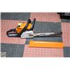 Image 1 : STHIL CHAIN SAW MS170 WITH BLADE COVER *LEAKING*