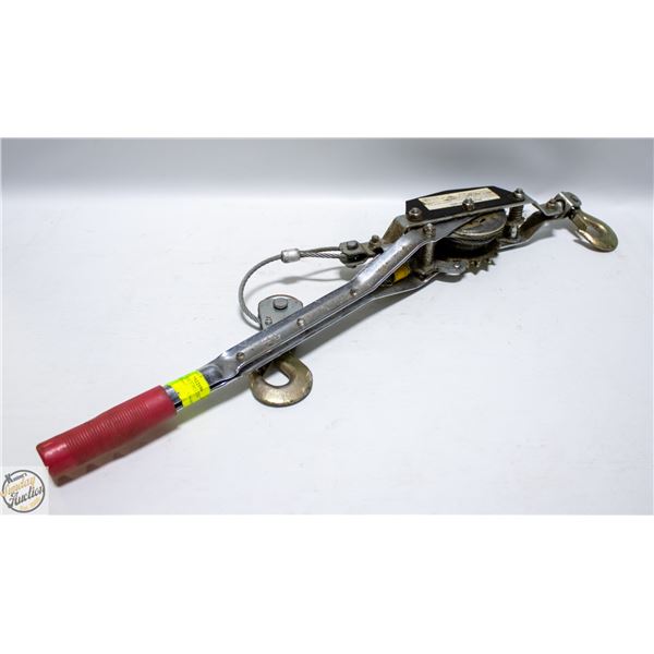 MANUAL CABLE PULLER "COME-ALONG"