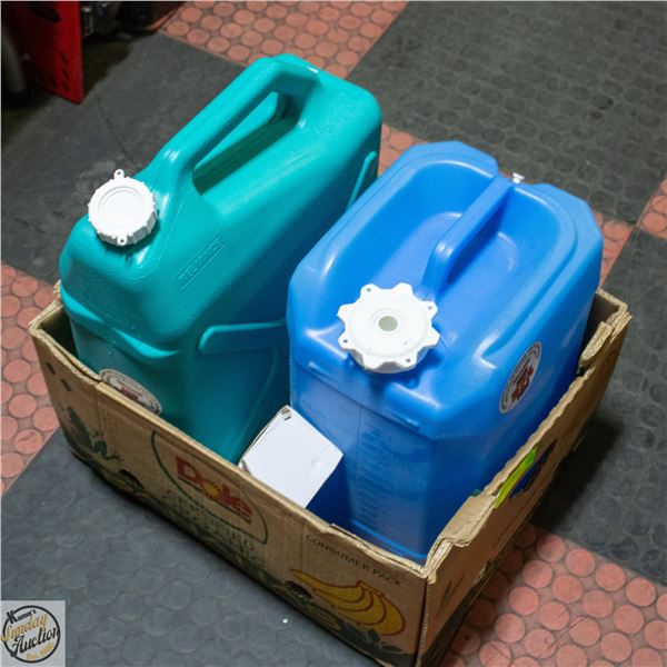 2 RELIANCE JUGS AND MORE