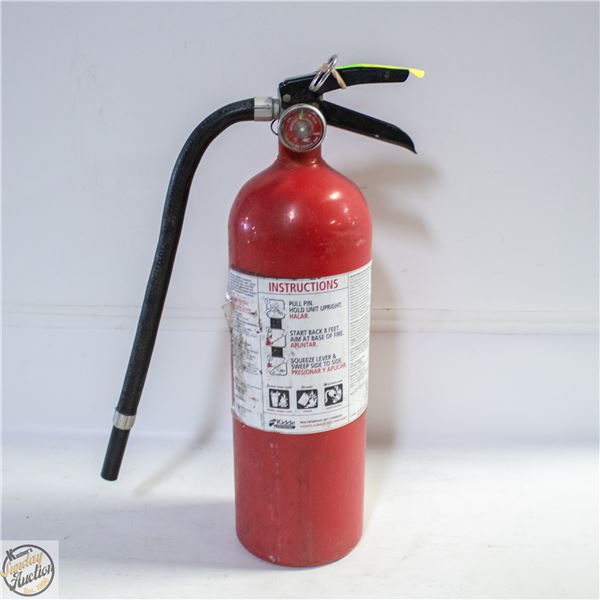5LB FIRE EXTINGUISHER FULLY CHARGED