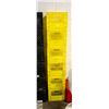 Image 1 : LOT OF 6 YELLOW HDX HD PLASTIC MILK CRATES