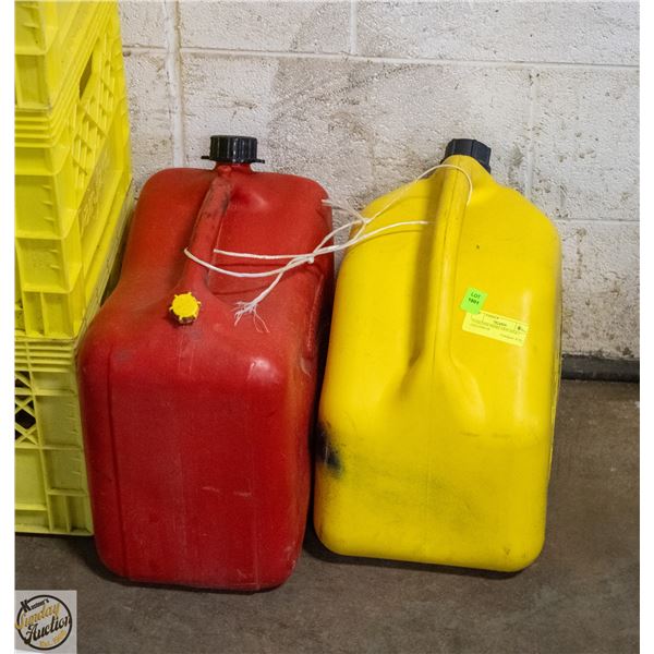 5 GALLON DIESEL JERRY CAN & 5 GALLON