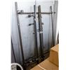 Image 1 : THREE SETS OF ADJUSTABLE METAL BEDRAILS