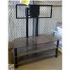 Image 1 : UNCLAIMED METAL AND GLASS LCD TV STAND