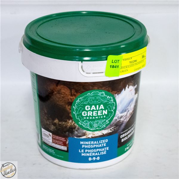 2 KG MINERALIZED PHOSPHATE GAIA GREEN