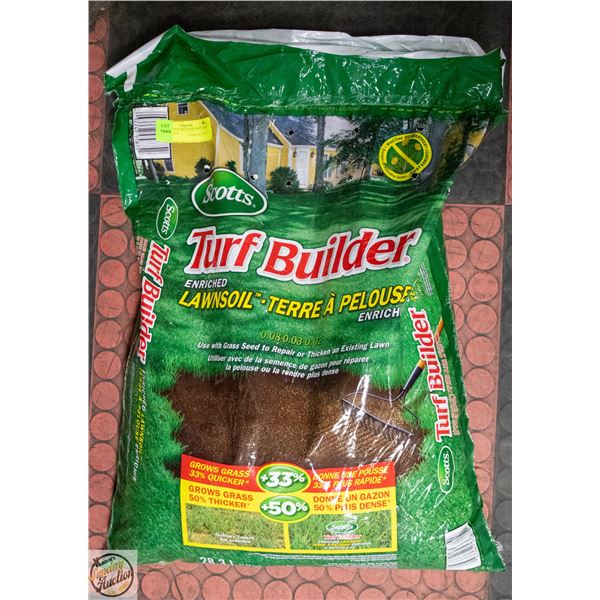 28.3L SCOTTS TURF BUILDER ENRICHED LAWN SOIL