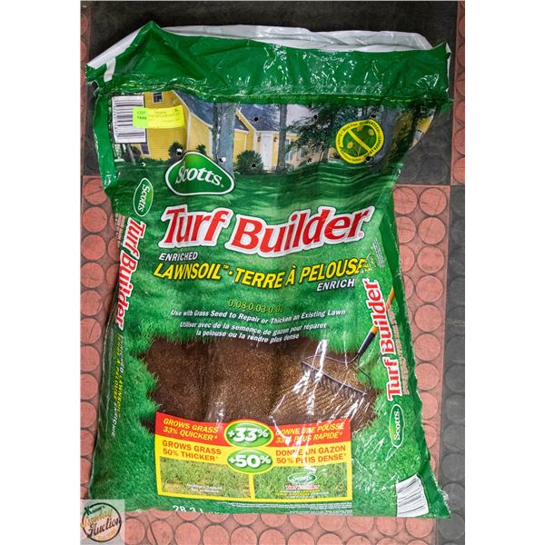 28.3L SCOTTS TURF BUILDER ENRICHED LAWN SOIL