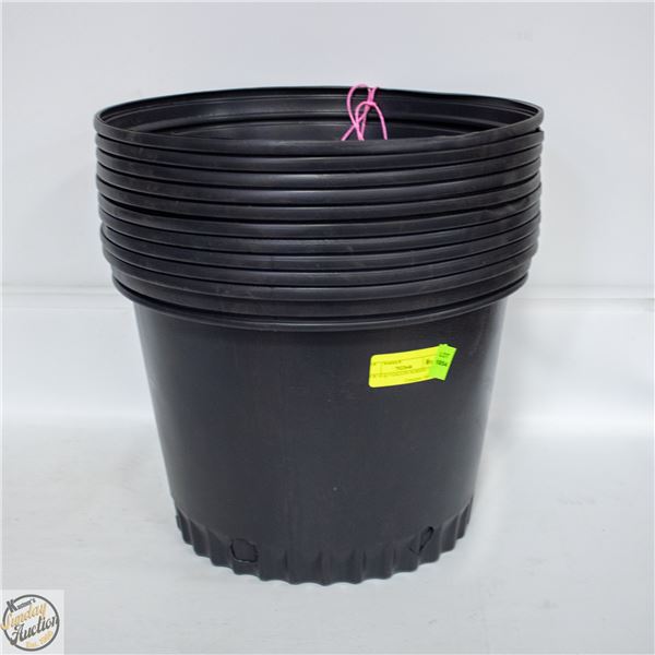 NEW 10 @ 5 GALLON NURSERY POT