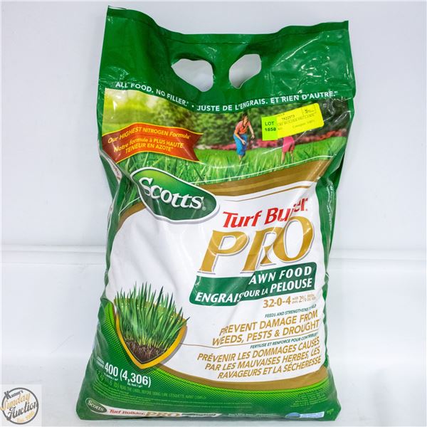SCOTTS TURF BUILDER PRO LAWN FOOD 5.2 KG