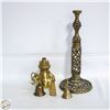 Image 1 : FLAT OF BRASS BELLS ETC (2 BELLS MISSING THE INNER