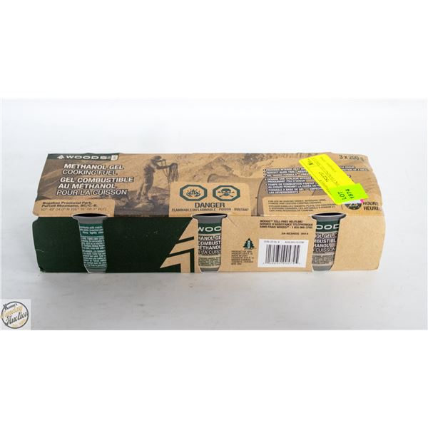 WOODS 3PK COOKING GEL 200G EA