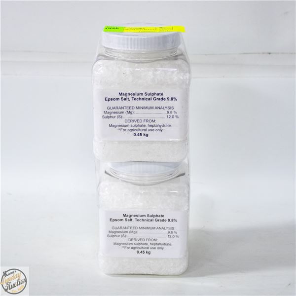 2PK MAGNESIUM SULPHATE. EPSOM SALT.