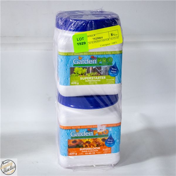 400 G EACH SUPERSTARTER 10-52-10 &