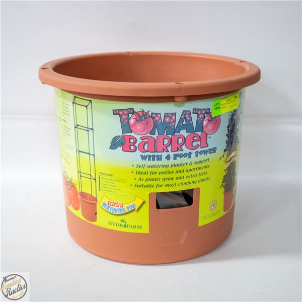 HEAVY DUTY TOMATO BARREL WITH TOWER