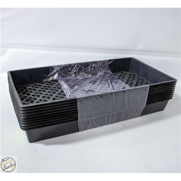 NEW 10 MESH BOTTOM 1020 TRAYS