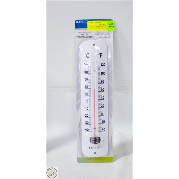 METAL THERMOMETER INDOOR/OUTDOOR