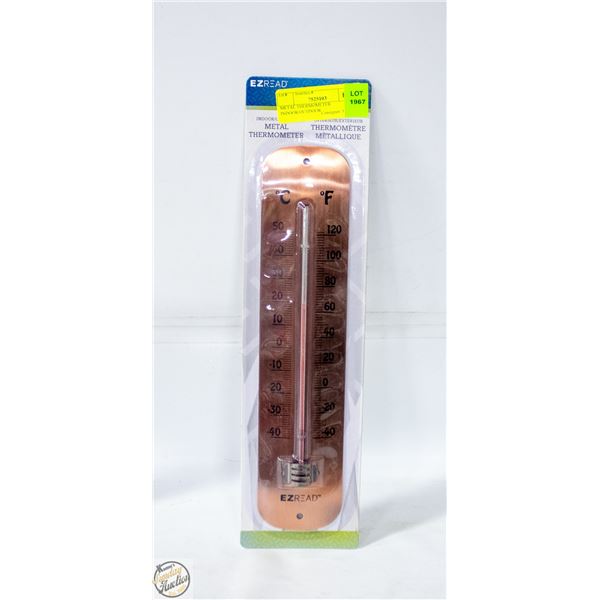 METAL THERMOMETER INDOOR/OUTDOOR