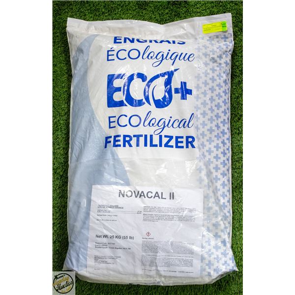 55 LBS NOVACAL II ECOLOGICAL FERTILIZER