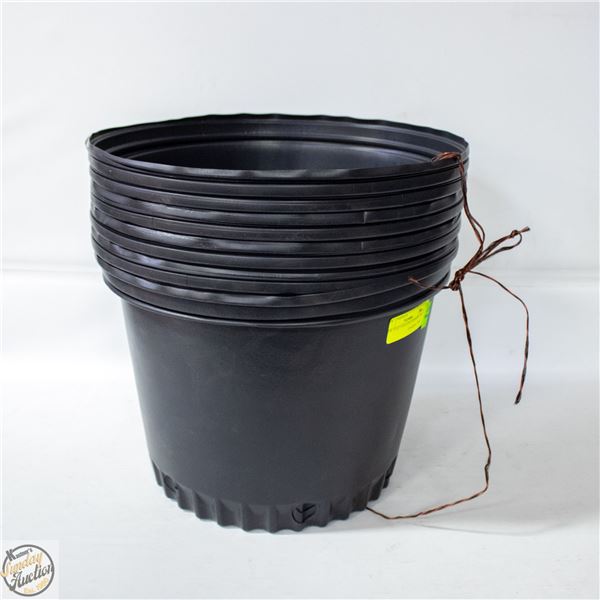 NEW 10 @ 5 GALLON NURSERY POT