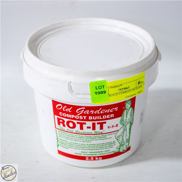 2.5 KG ROT-IT COMPOST BUILDER 1-1-2