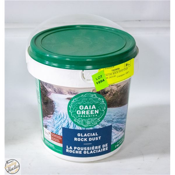 2 KG GLACIAL ROCK DUST GAIA GREEN BB 2025/04