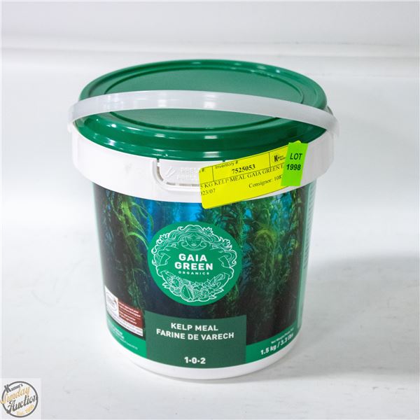 1.5 KG KELP MEAL GAIA GREEN EXP 2023/07