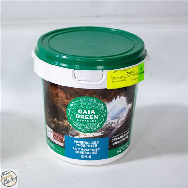 2 KG MINERALIZED PHOSPHATE GAIA GREEN