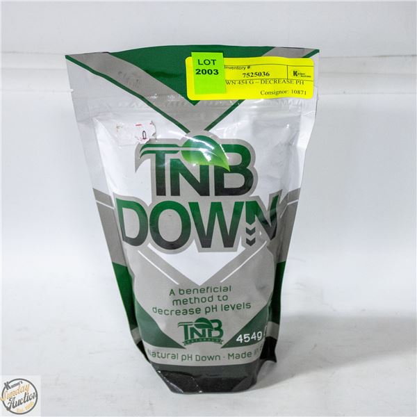 TNB UP 454 G – INCREASE PH LEVELS