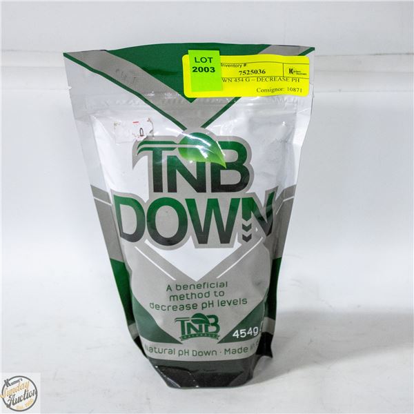 TNB UP 454 G – INCREASE PH LEVELS